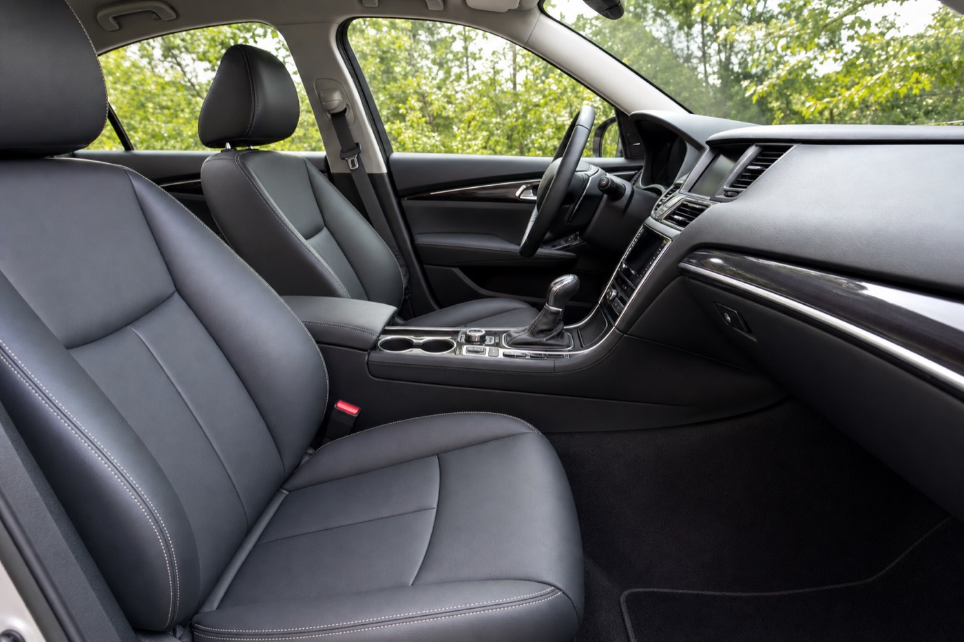 Sample image: vehicle interior spotless after a full interior reset